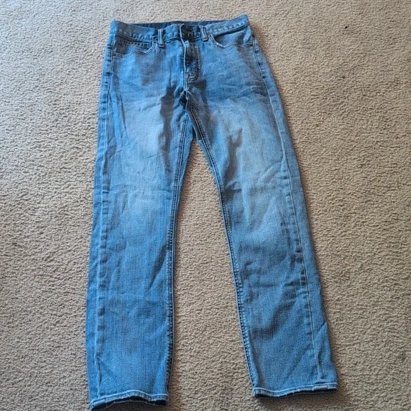 J.Crew Mechantile Straight Leg Denim Jeans size 28 W 32 L - Picture 4 of 7